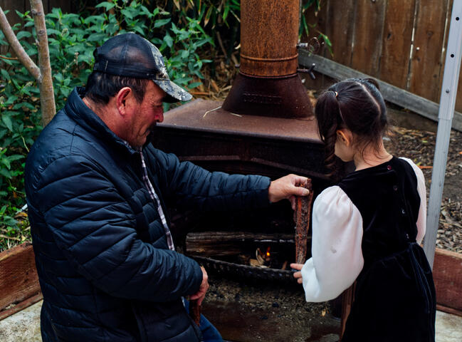 Tio Esteban and Ember